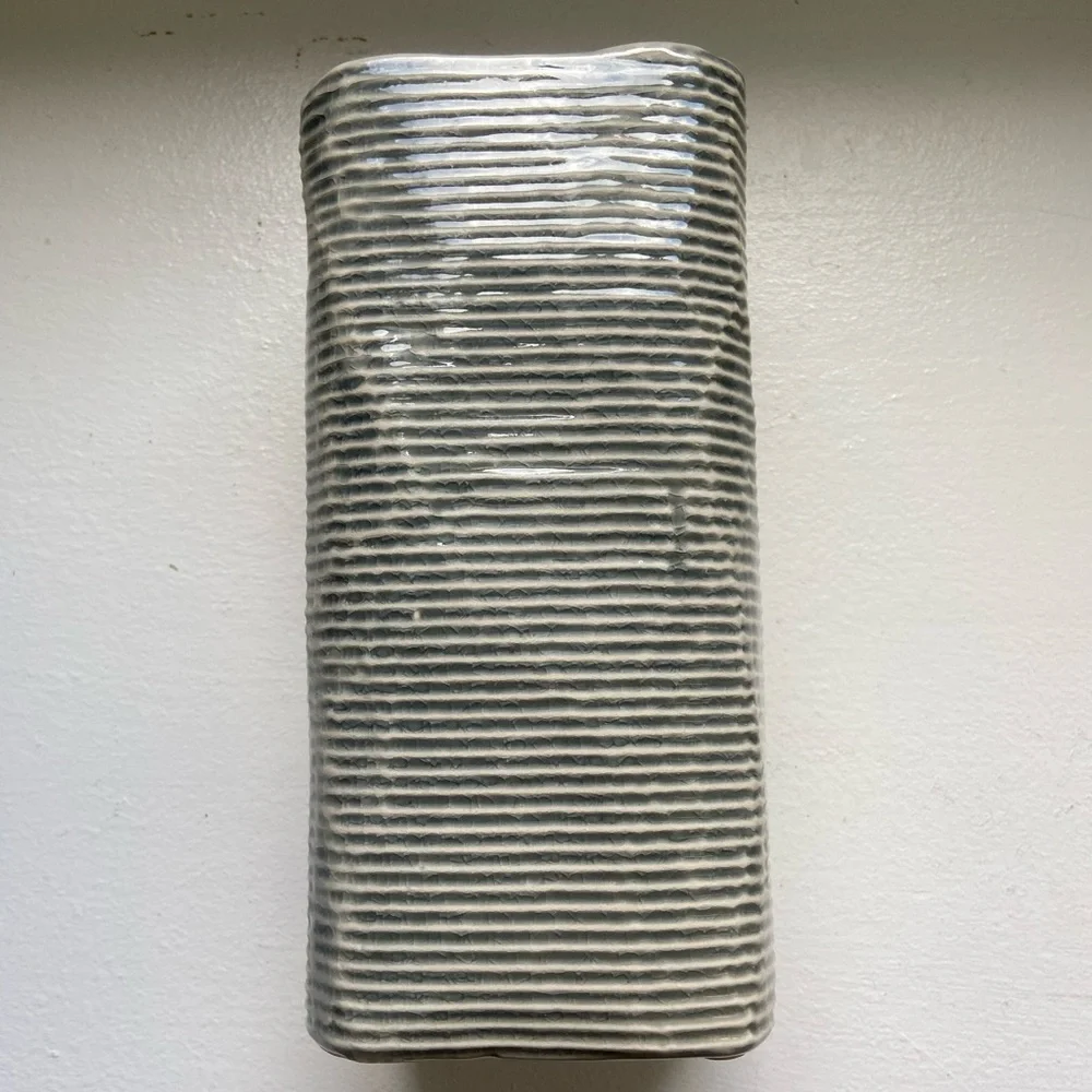 West Elm rectangular vase